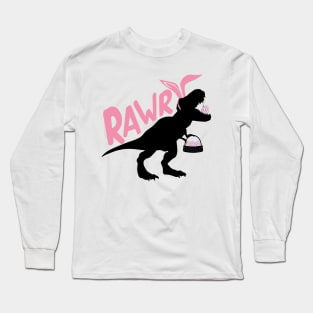 Happy EastRawr Egg Hunting Gear Long Sleeve T-Shirt